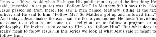 Jesus was 30 years old